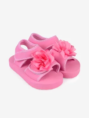 Monnalisa Girls Flower Sandals