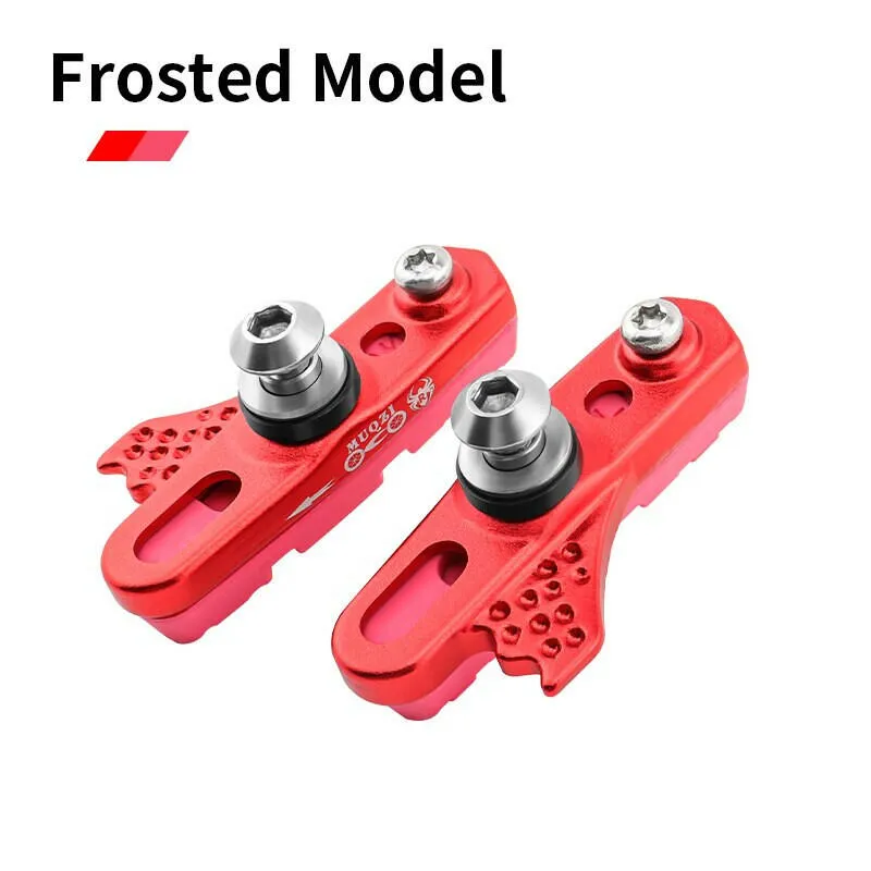 MUQZI Bike Brake Pads For Alloy Rims Ultra light Rubber Brake Shoes MTB Road Bicycle Brake Block Cycling Accessories