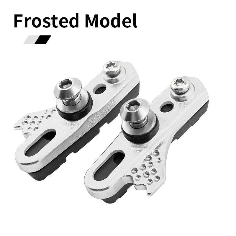 MUQZI Bike Brake Pads For Alloy Rims Ultra light Rubber Brake Shoes MTB Road Bicycle Brake Block Cycling Accessories