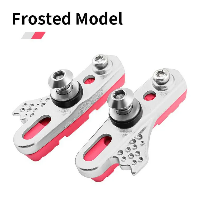 MUQZI Bike Brake Pads For Alloy Rims Ultra light Rubber Brake Shoes MTB Road Bicycle Brake Block Cycling Accessories