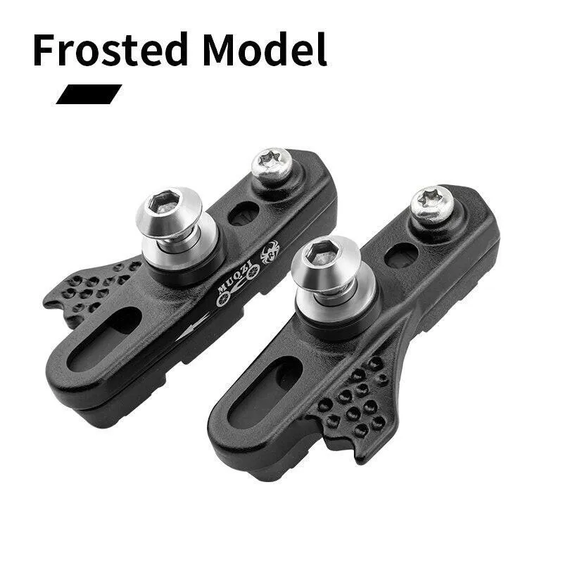 MUQZI Bike Brake Pads For Alloy Rims Ultra light Rubber Brake Shoes MTB Road Bicycle Brake Block Cycling Accessories