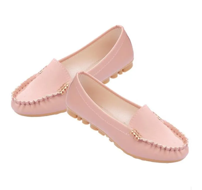 New Arrivals women flats leather fashion shoes slip on woman loafer