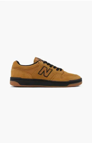 New Balance Numeric NM480GDT Shoe, Tobacco/Black