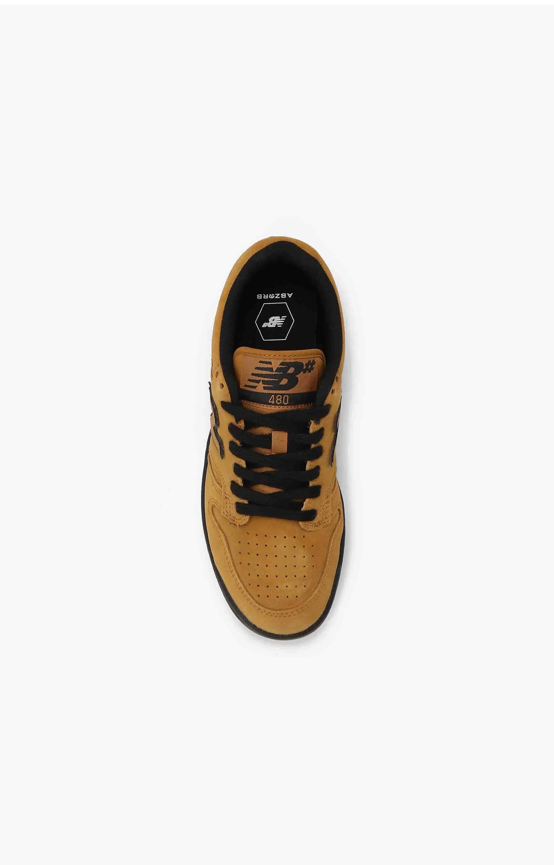 New Balance Numeric NM480GDT Shoe, Tobacco/Black