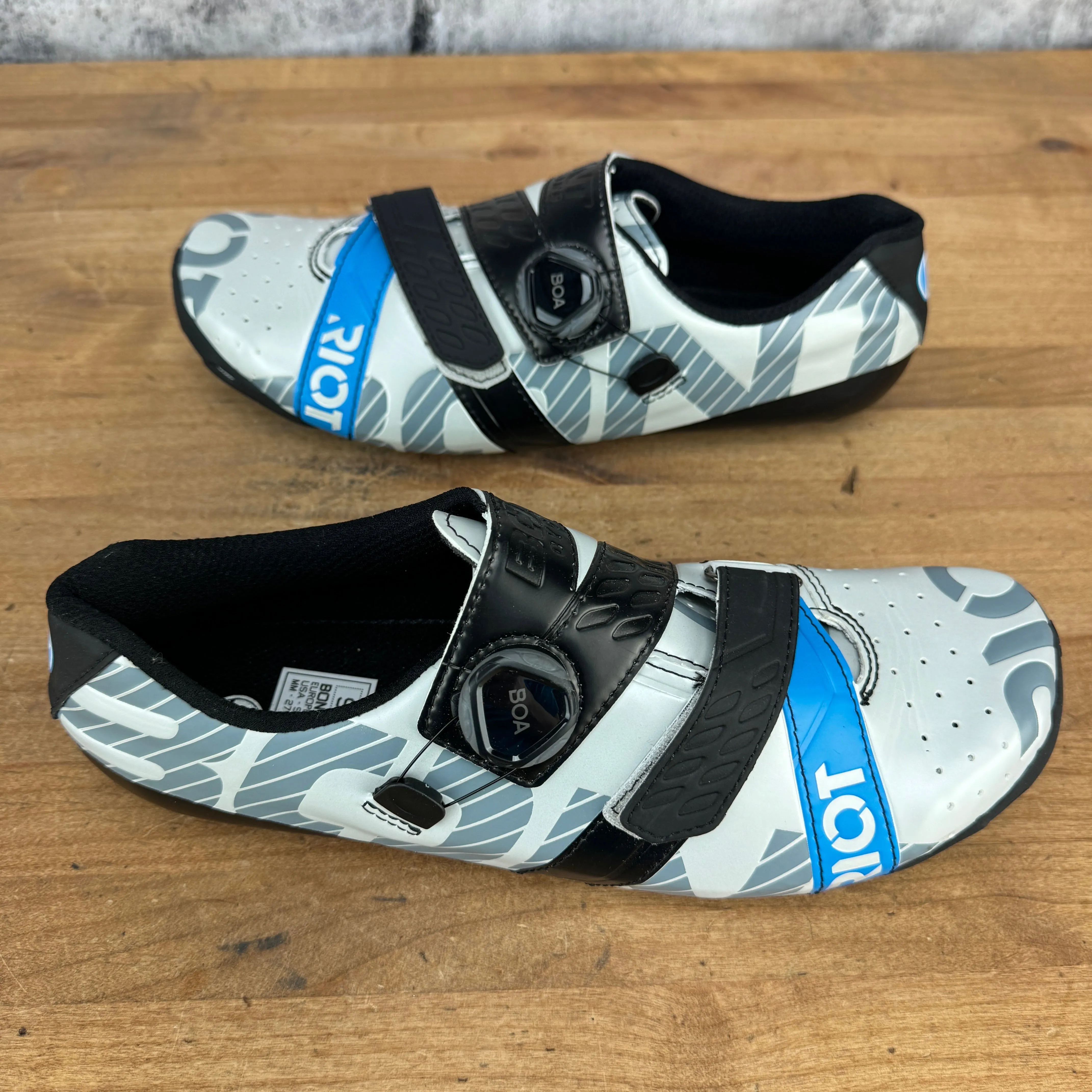 New! Bont Riot EU 44 BOA Dial 3-Bolt Men's Cycling Shoes MSRP $169