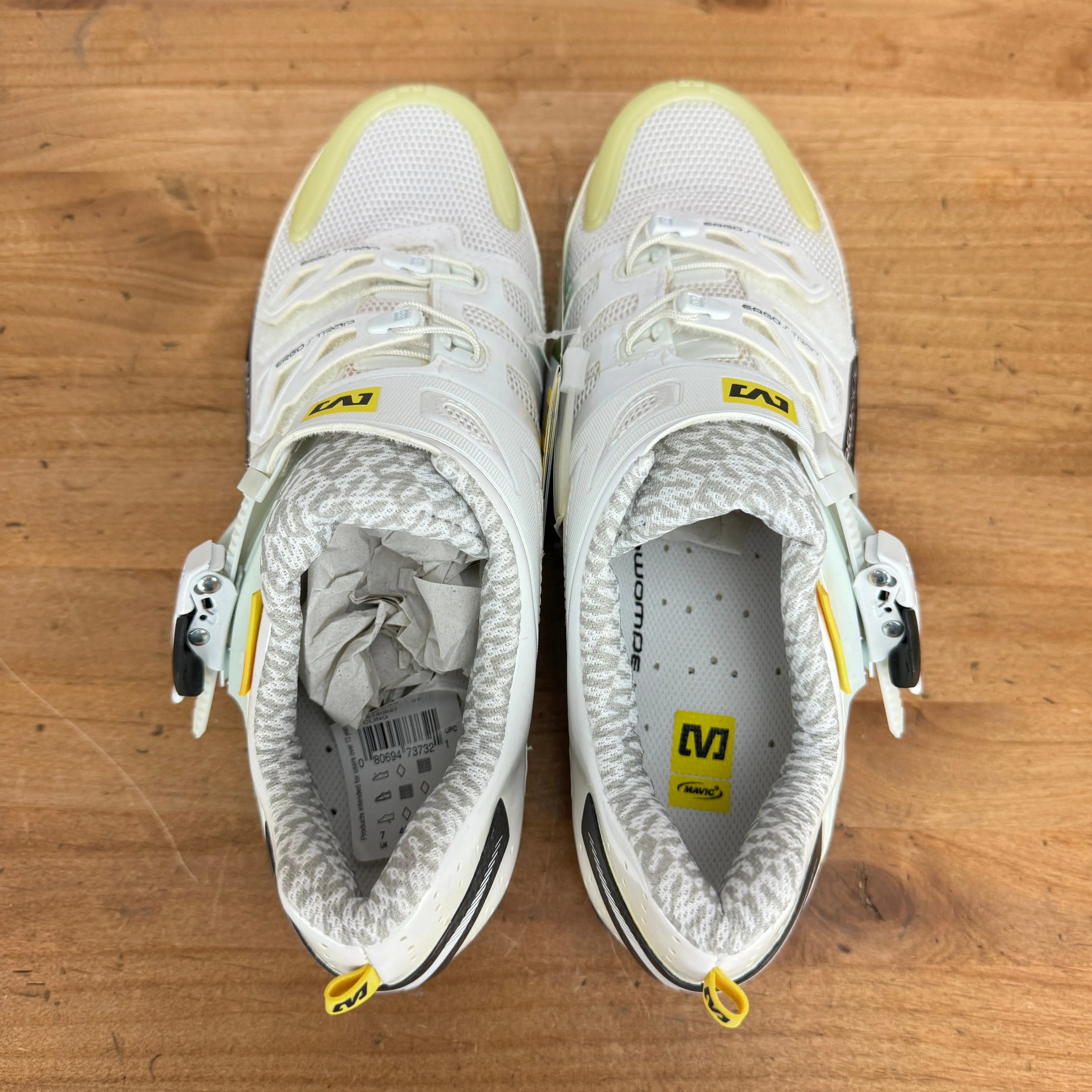 New! Mavic Zxenon Women's 8.5 US 40.6 UK 3-Bolt Carbon Cycling Shoes