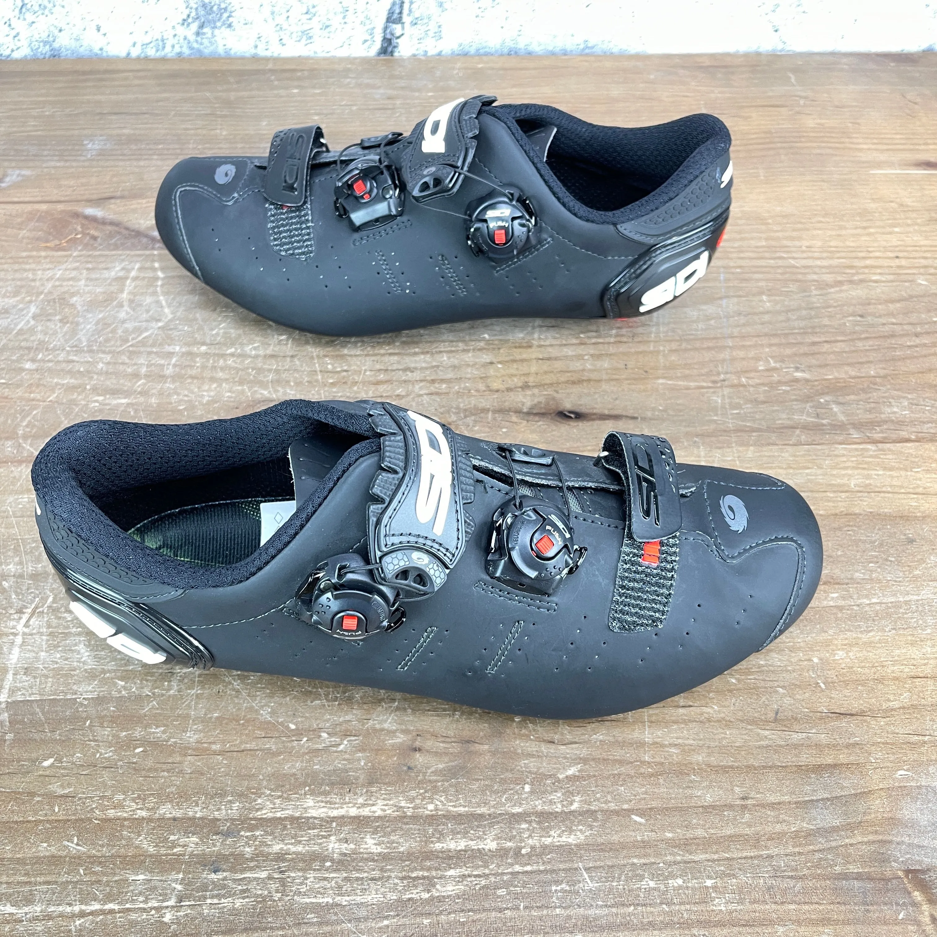 New! Sidi Ergo Carbon 5 Men's 42 (EU) 8 (US) Road Cycling Shoes 3-Bolt