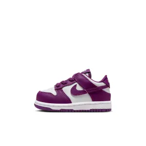 Nike Dunk Low (Toddlers) - WHITE/VIOTECH-WHITE