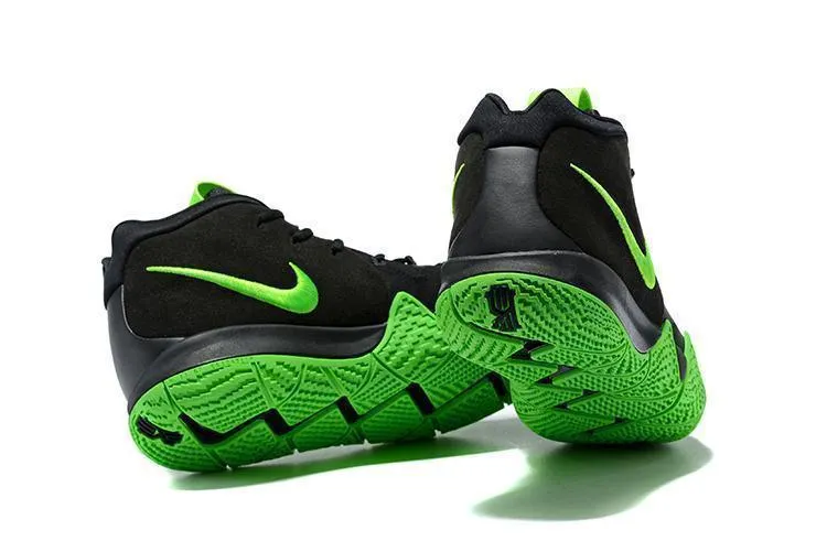 Nike Kyrie 4 "Halloween" Black Green Men Basketball Shoes !!! CYBER MONDAY SALE !!!