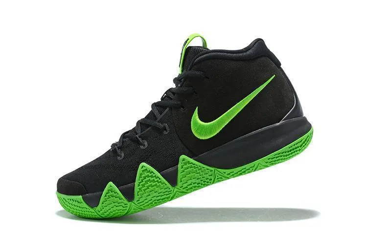 Nike Kyrie 4 "Halloween" Black Green Men Basketball Shoes !!! CYBER MONDAY SALE !!!