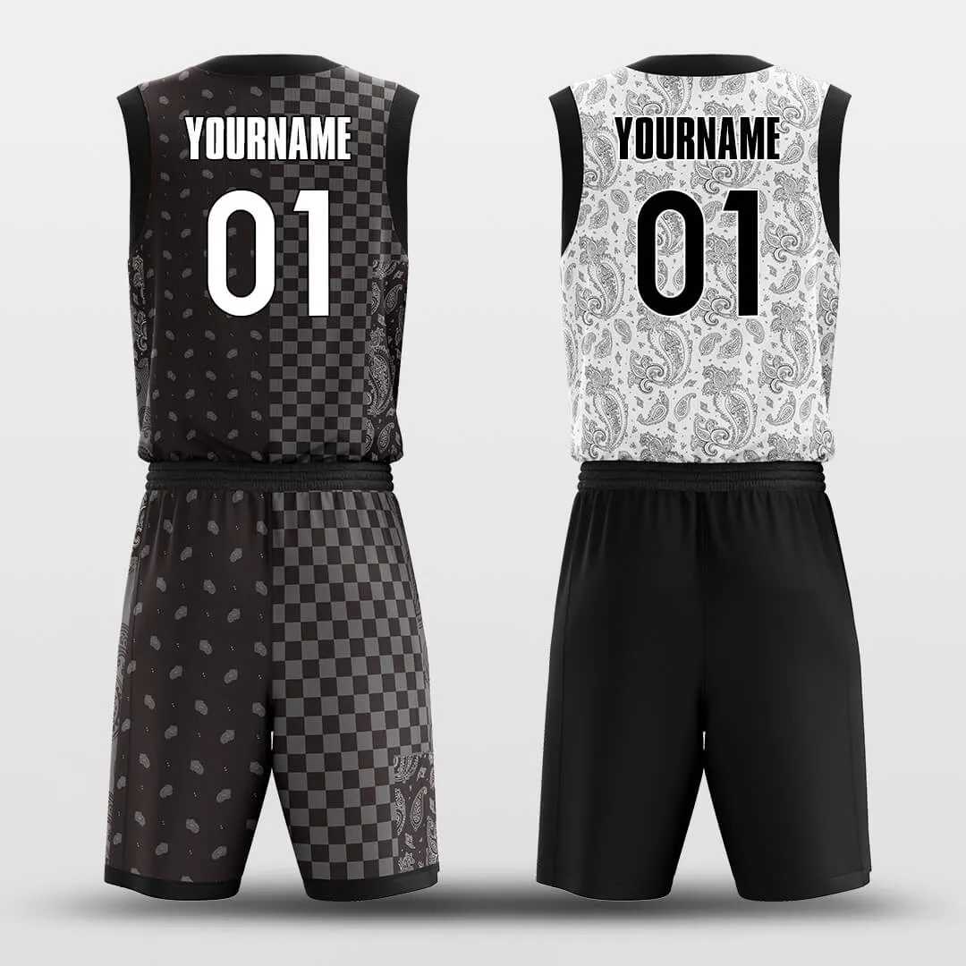 Paisley - Custom Reversible Basketball Jersey Set Sublimated