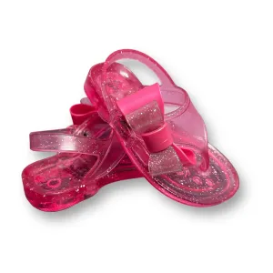 Pink Jellies Baby Girl Size 3/4 Thong Sandals