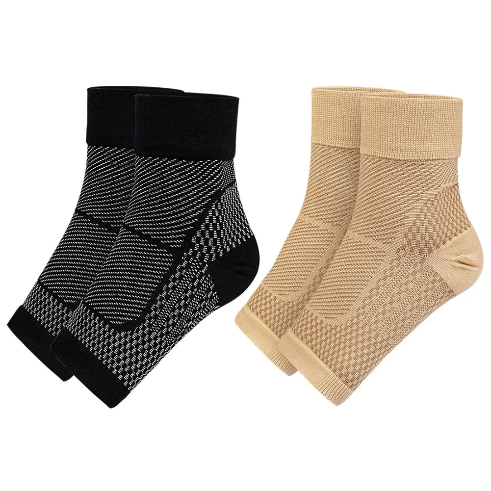 Protective Elastic Shock Absorbing Socks Mountaineering Basketball Ankle Protection Sports Compression Sox