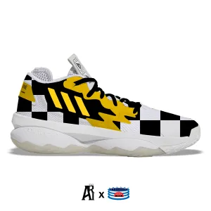 "Taxi" Adidas Dame 8 Basketball Shoes by Stadium Custom Kicks