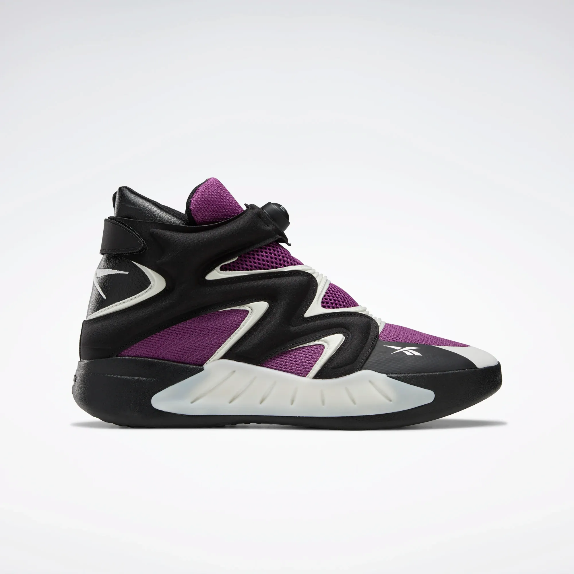 Reebok Men's Instapump Fury Zone Shoes - Aubergine / Pure Grey 1 / Core Black