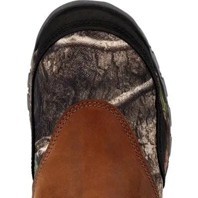 Rocky Men's Lynx Snake 16" WP Zipper Pull On Hunt Boot Mossy Oak - RKS0617