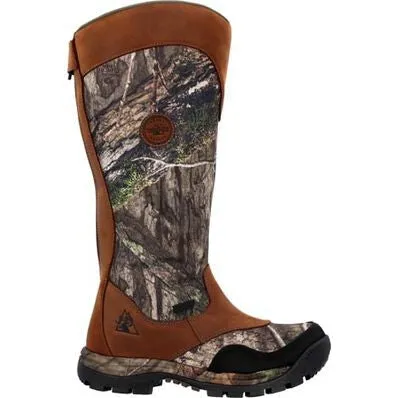 Rocky Men's Lynx Snake 16" WP Zipper Pull On Hunt Boot Mossy Oak - RKS0617