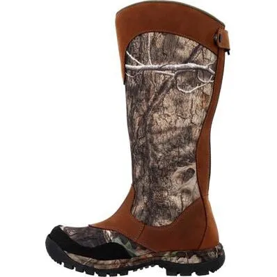 Rocky Men's Lynx Snake 16" WP Zipper Pull On Hunt Boot Mossy Oak - RKS0617