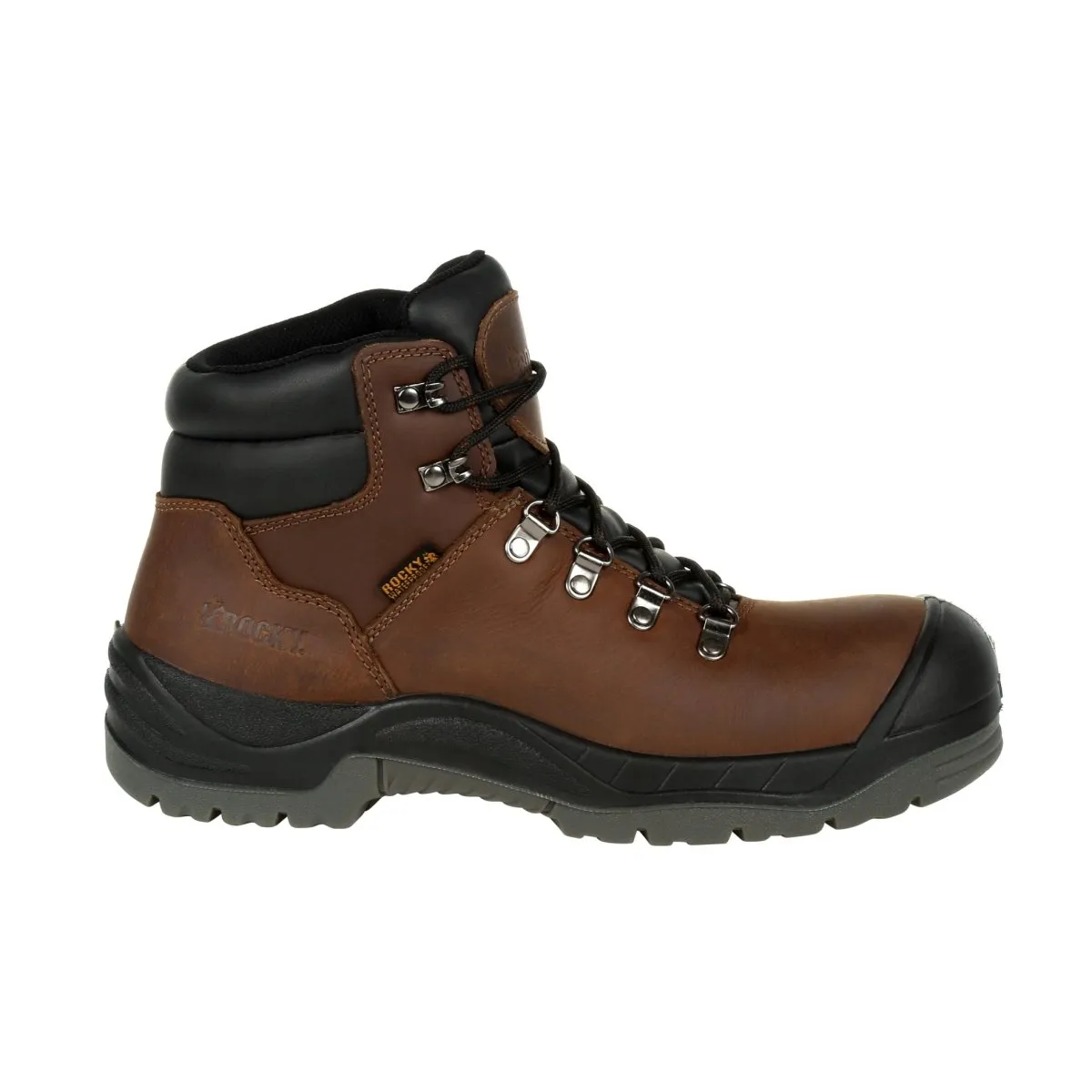 Rocky Worksmart Women's Composite Toe Waterproof Work Boots Rkk0265 In Brown