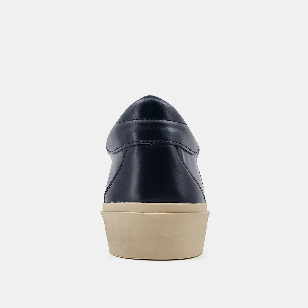 Shu Shop Reba Black Sneaker with Gold Star