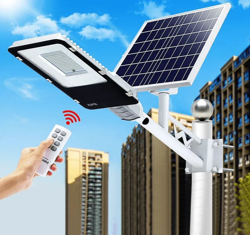 Solar Street light w/Remote 200w 23,240 Lumen Mounting Arm/and Hardware Included