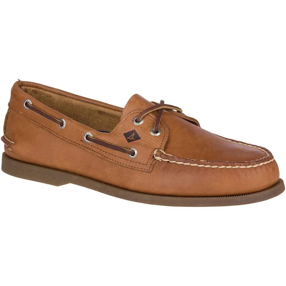 Sperry Men's Authentic Original Leather Boat Shoe Sahara Tan