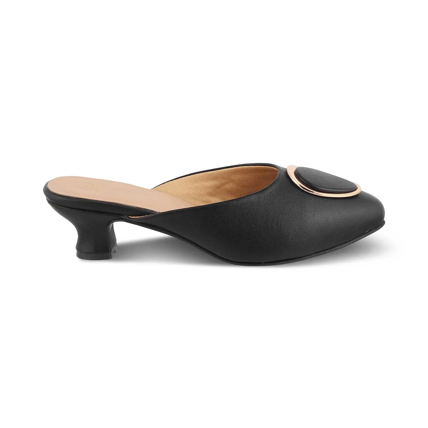 The Jelew Black Women's Dress Mule Sandals Tresmode