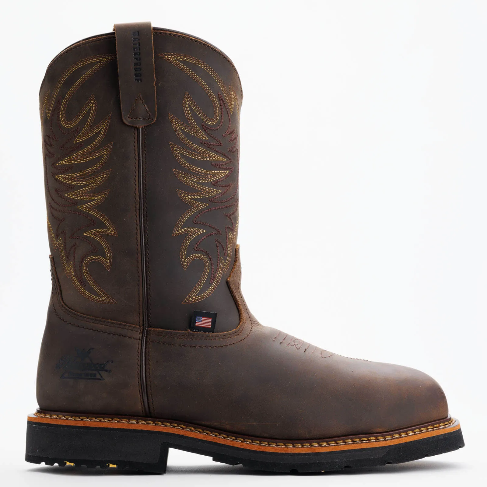 Thorogood Western Work – Waterproof Crazy Horse – 11″ Safety Toe 804-4337