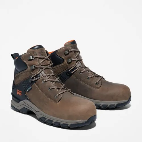 TIMBERLAND MEN'S HYPERCHARGE 6" COMPOSITE TOE WATERPROOF WORK BOOT