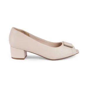 Tresmode Treroy Beige Women's Peep Toe Sandals