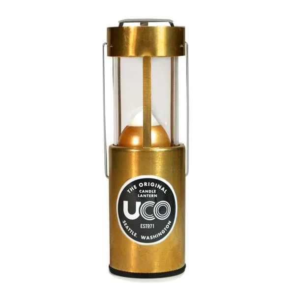 UCO Gear 9 Hour Brass Original Candle Lantern