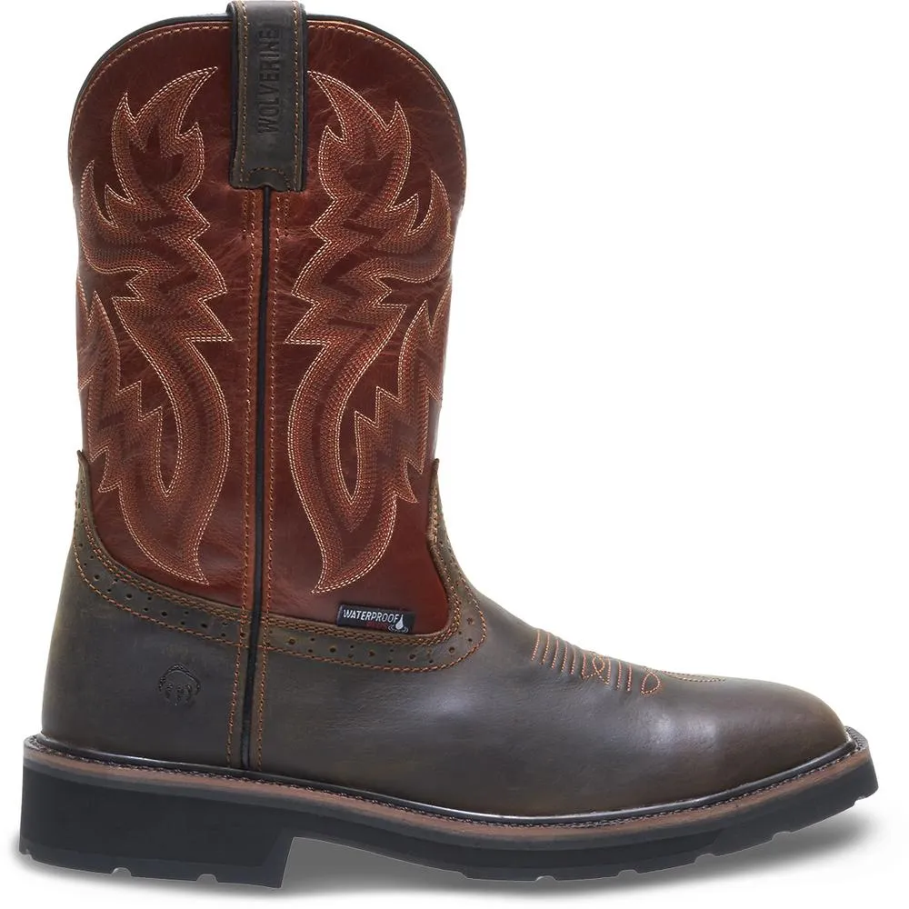 Wolverine Men's Rancher Waterproof Steel-Toe Wellington W10764