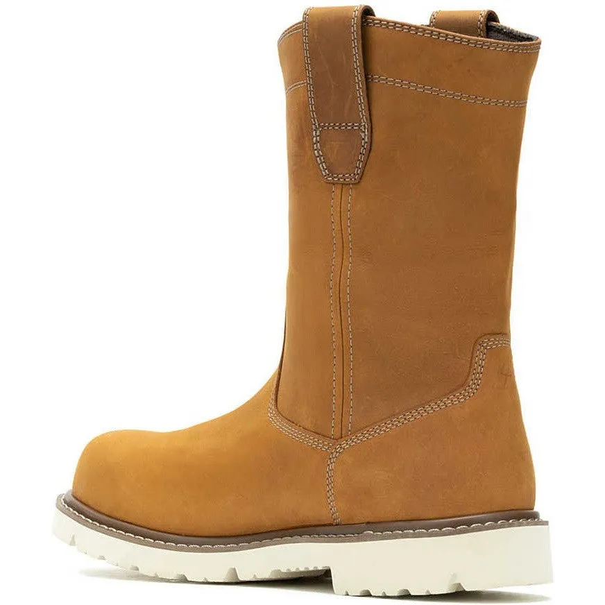 Wolverine Men's Revival 10" Comp Toe WP Wellington Work Boot- Wheat- W241070