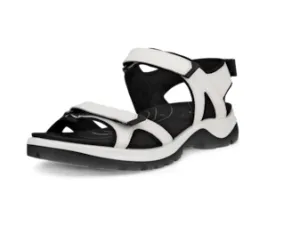 Women's Ecco Offroad Sandal 822153-01007 Color:  White