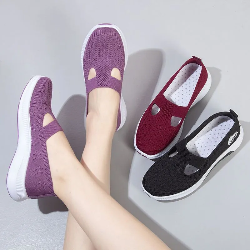 Women's Spring Style Woven Mesh Shoes