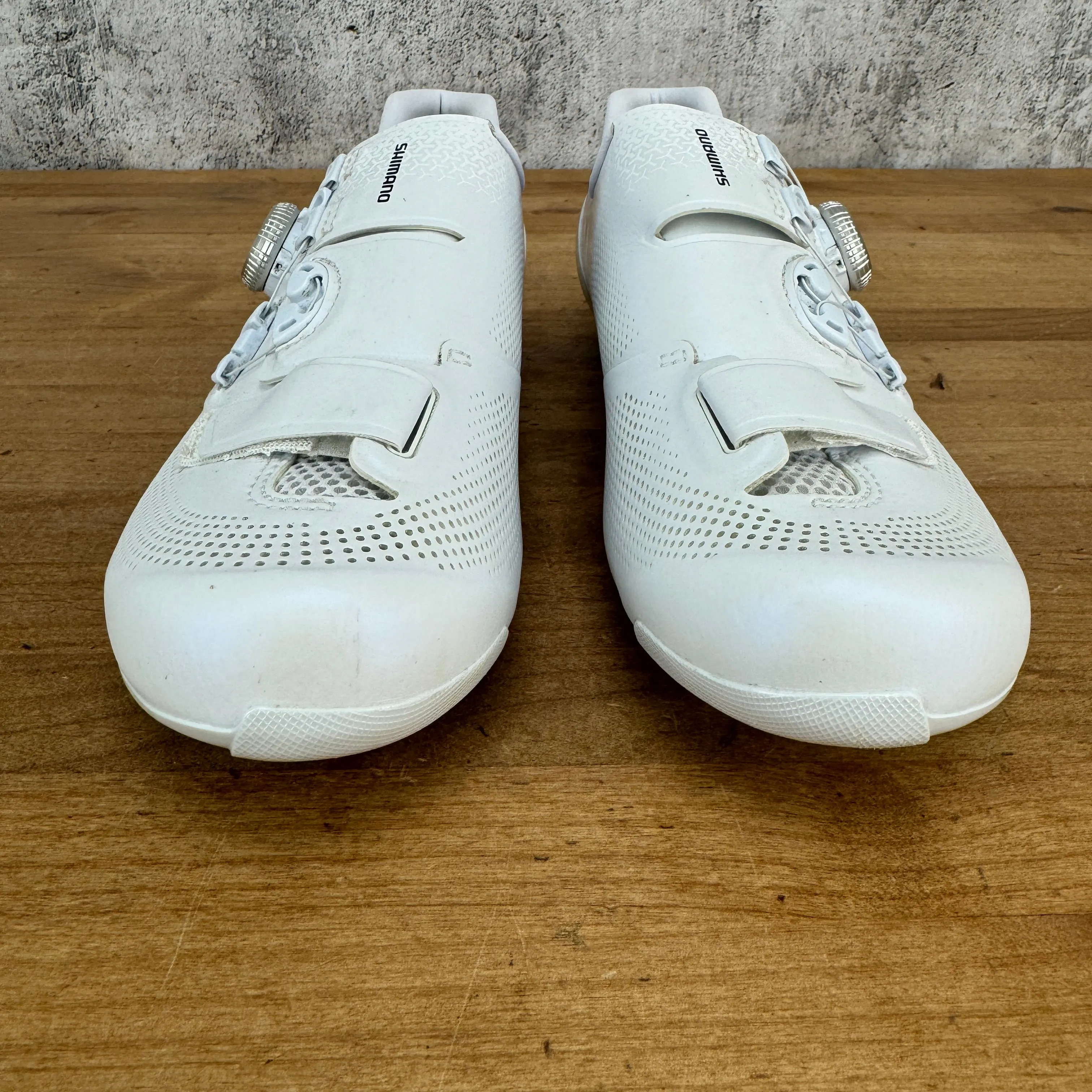 Worn Once! Shimano S-Phyre SH-RC903 White BOA 42 EU Cycling Shoes W/Arch Support