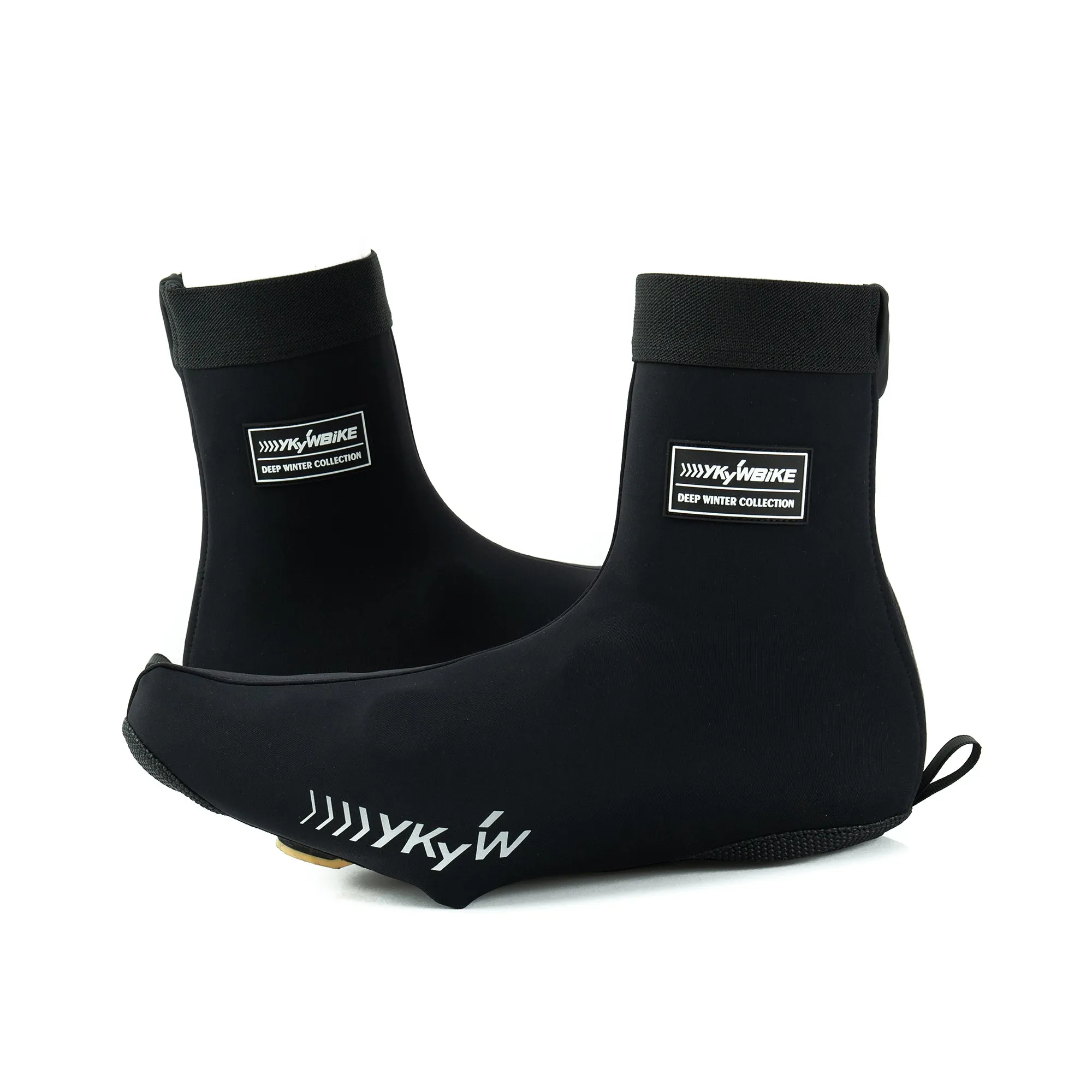 YKYW MTB Cycling Pro Team & Classic Shoes Covers Winter 10-15°C Ultra-high-tech Rainproof Windproof 2 Colors